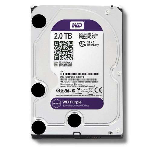 WD 2TB Purple HDD Price in Bangladesh