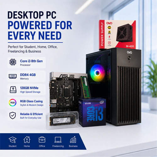 Core i3 8th Gen PC Price in Bangladesh