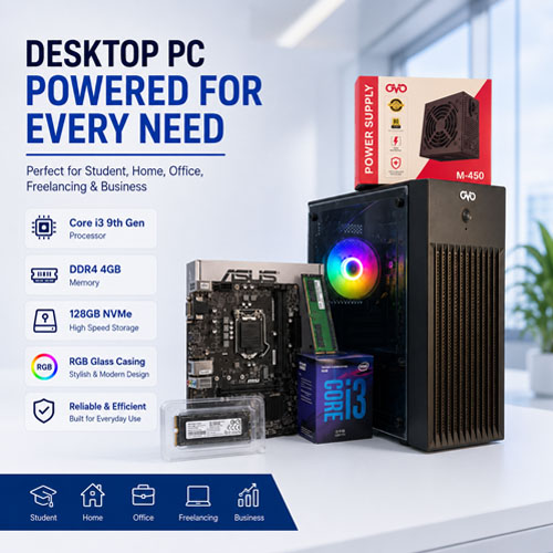 Core i3 9th Gen PC Price in Bangladesh
