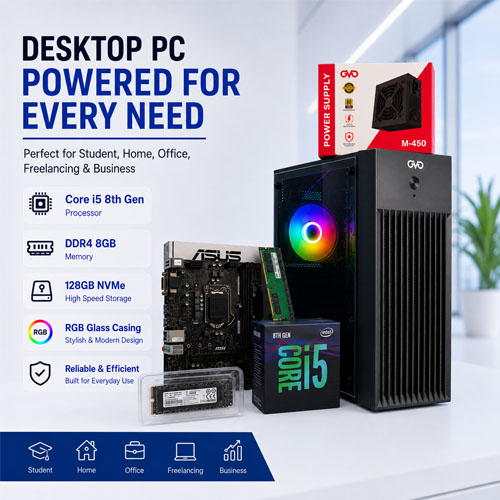 core i5 8th Gen PC Package ibmc-2026 Core i5 8th Gen PC Price in Bangladesh