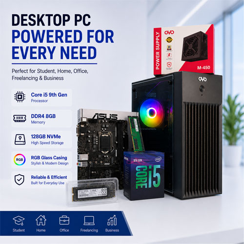 Core i5 9th Gen PC Price in Bangladesh
