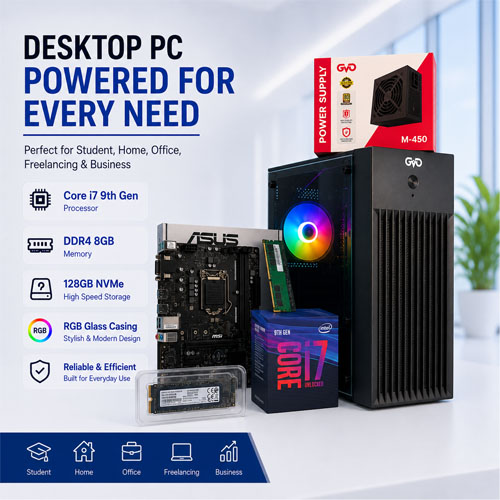 core i7 9th Gen PC Package ibmc-2026 Core i7 9th Gen PC Price in Bangladesh