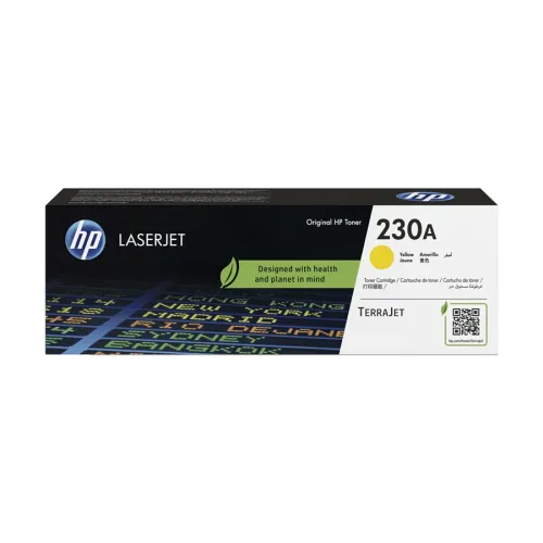 Model: 230A Toner Color: Yellow Print technology: Laser Duty Cycle Yield: Up to 2000 Pages Compatible: HP Color LaserJet Pro 4203dn, 4203dw, 4303fdw, 4303dw