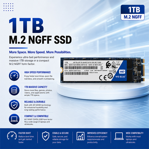 1TB m.2 SSD Price in Bangladesh
