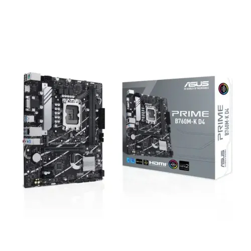 Asus Prime B760M-K D4 Motherboard Price in Bangladesh. Asus Prime B760M-K D4 Motherboard Price in BD.