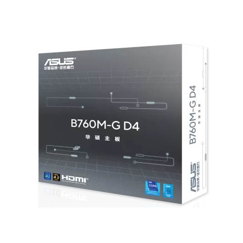 Asus Prime B760M-G D4 Motherboard
