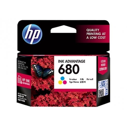 hp-680-tri-color-500x500 HP 680 Tri-color Ink Advantage Cartridge - Image 1