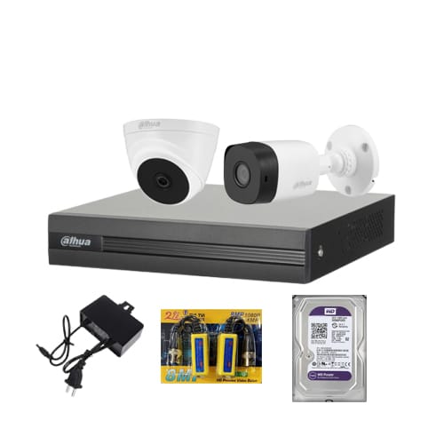 dahua cctv package Dahua 4 Camera CCTV Package Price in Bangladesh