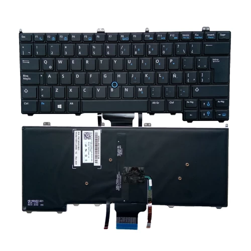 Model: Laptop Keyboard for Dell Condition: Brand New Layout: US & UK Size: Medium Compatible With Dell Latitude E5450 E5470 E5480 E7450 E7470 E7480