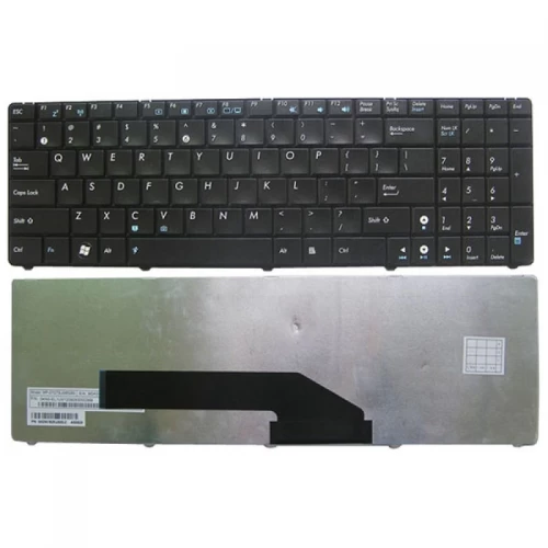 Model: Laptop Keyboard for Asus Condition: Brand New Layout: US & UK Size: Medium Compatible With Asus K50 P50 X5AC K50IJ K50ID K50IN K61